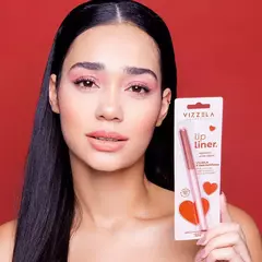 Lápis Labial / cor: 07 Maravilhosa, Lipliner - Vizzela