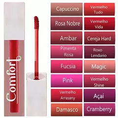 Batom Líquido Matte Confort - Mahav