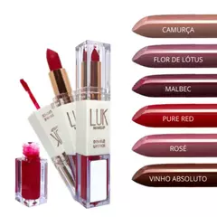 Batom Líquido Double Lipstick - Luk Makeup