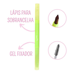￼Lápis para sobrancelha + Gel Fixador - Melu - comprar online
