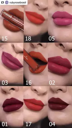 Batom Líquido Mood - Ruby Rose - comprar online