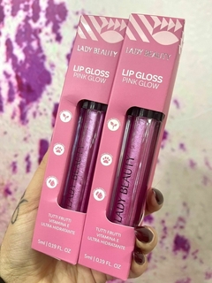 Lip Gloss Pink Glow - Lady Beauty - comprar online