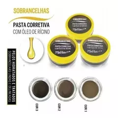 Pasta Corretiva com Óleo de Rícino para Sobrancelhas - Mahav - comprar online