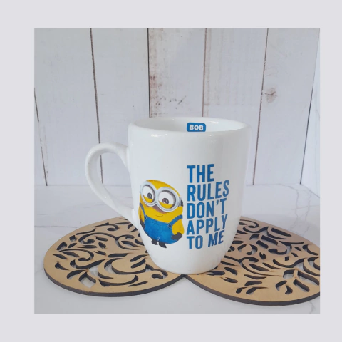 Taza bombe Blanca