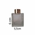 Difusor de aromas, vidro cubo transparente 100ml. na internet