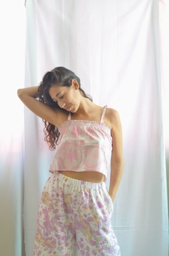 Top Flowers Pink