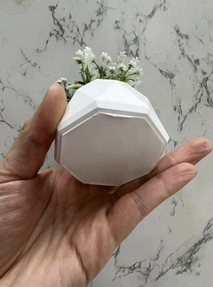 Kit c/ 3 Arranjos - Vaso Losango/Triângulo Mini na internet