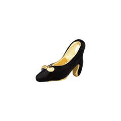 P 0143_Sapato de Salto Preto_3grs_1,5x0,5cm