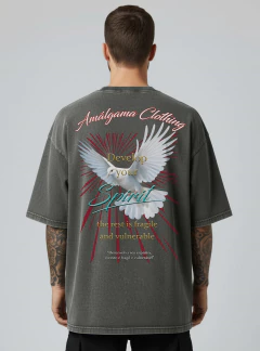 Camiseta Oversized Desenvolva seu Espírito na internet