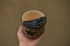 TAZA TAKE AWAY negra en internet