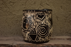 Imagen de TAZA TAKE AWAY negra