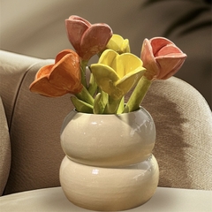 MINI FLORERO CON TULIPANES - comprar online