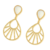Brinco Folheado a Ouro - comprar online