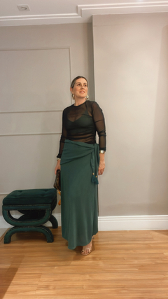 Saia de Tricot Bruna - loja online