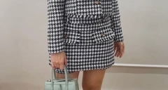 Short saia de Tweed Lady na internet