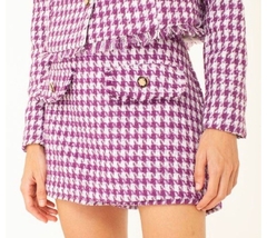 Short saia de Tweed Lady - loja online