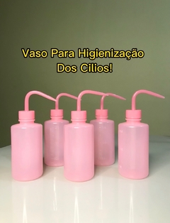 Vaso Pisseta para higienização dos Cílios