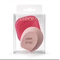 Esponja de Maquiagem + Base Limpa Pincéis Niina Secrets