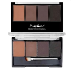 Quarteto de Sombra para Sobrancelha Ruby Rose HBF572 - comprar online