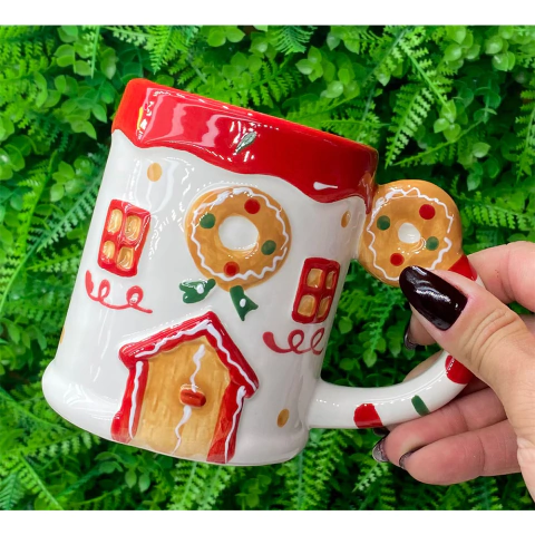 CANECA CASINHA PAPAI NOEL 280ML - comprar online