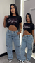 Calça Jeans Wid Leg Cargo - comprar online