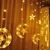 Cortina Estrella con Luna 120 Led 3X1 Mt