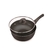 WOK ANTIADERENTE COM TAMPA DE VIDRO 24CM GRAFITE