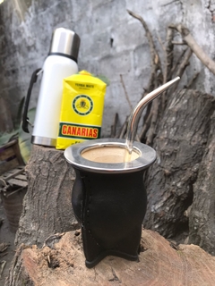Mate Camionero Con virola de Acero - comprar online