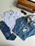 Jaqueta Jeans Inspiração Lacoste - Pequeno Chique