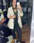 Blazer linho xadrez