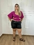 Shorts Couro Sintético Premium