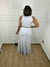 Vestido Branco com Recortes - Queen Size Moda Plus
