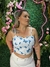 Cropped Estilo Corset