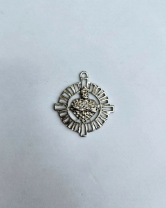 Entremeio Sagrado Coração Prata