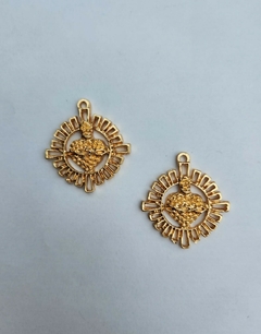 Entremeio Sagrado Coração Dourado - comprar online
