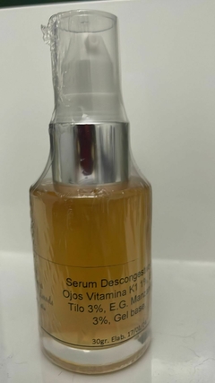 Serum de hidratación para ojeras.