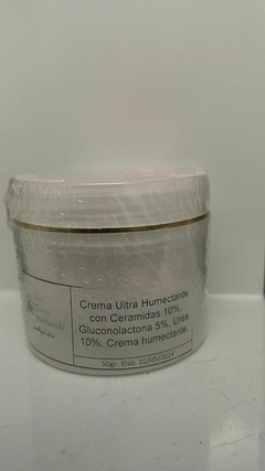 Crema Ultrahumectante con Ceramidas, Gluconolactona y Urea 50gr