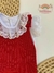 Conjunto Tricô Poá Malu - Vermelho na internet