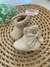 Bota Pelúcia Laço - Creme - Lolitinha Moda Infantil