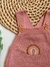 Romper Macaquinho Arco-Íris - Rosa - comprar online