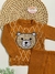 Conjunto Ursinho Tricô Lorenzo - Laranja - comprar online