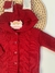 Macacão Orelinha Tricô - Vermelho - comprar online