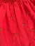 Vestido Casa de Abelha Colmeia - Vermelho na internet