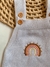 Romper Macaquinho Arco-Íris - Branco - comprar online