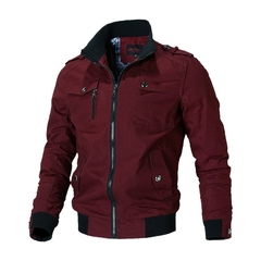Jaqueta bomber blusão casual masculina, casaco na moda - comprar online