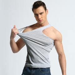 Camisola Regata Masculina de Musculação Singlet na internet