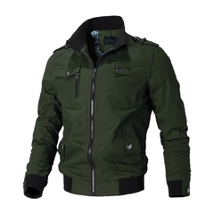 Jaqueta bomber blusão casual masculina, casaco na moda na internet