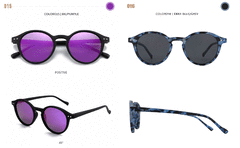 Óculos de sol retrô polarizados para homens e mulheres - comprar online