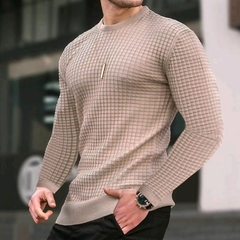 Imagem do camisa masculina casual manga longa fino