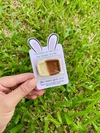 12 Card orelha coelho com chocolate